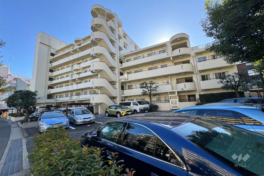 宮崎台東パークホームズの外観（北西側から）