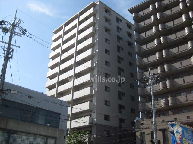 フォルム甲東園の外観（南東側から）