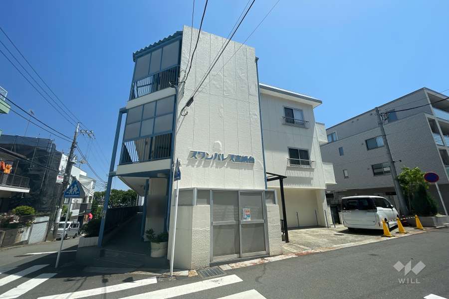 スワンパレス宮崎台の外観（北西側から）