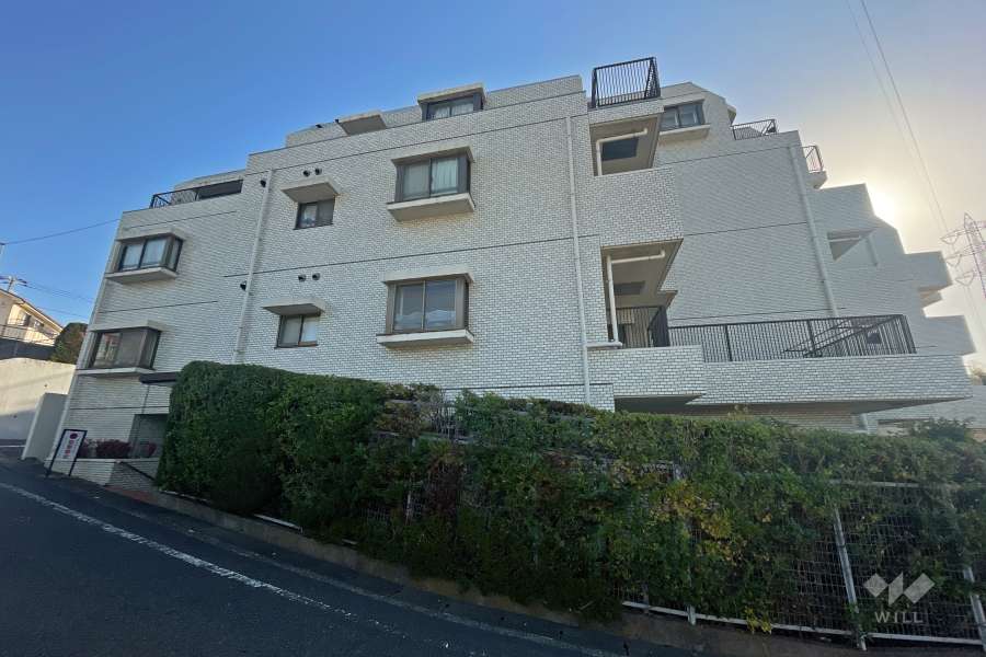 宮崎台ヒルズスカイマンションの外観（東側から）