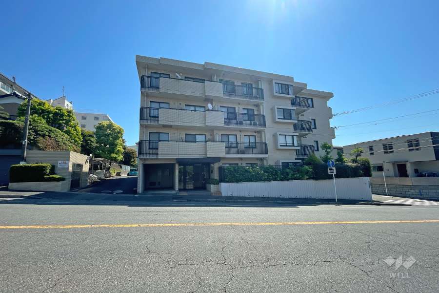 鷺沼南パークホームズの外観（北西側から）