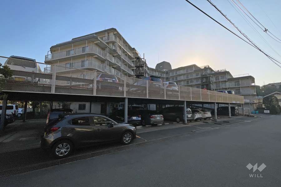 サニーハイツ梶ヶ谷の外観（北側から）