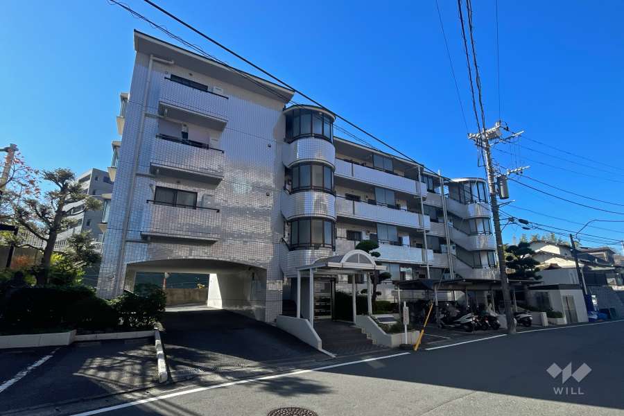 コルネージュ宮前の外観（北東側から）