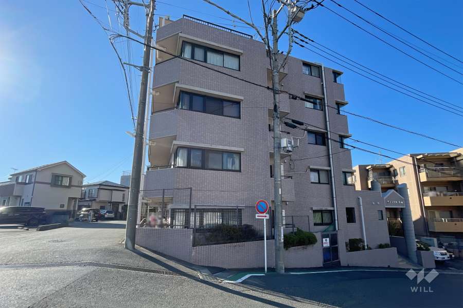 キャッスル宮前の外観（東側から）　　