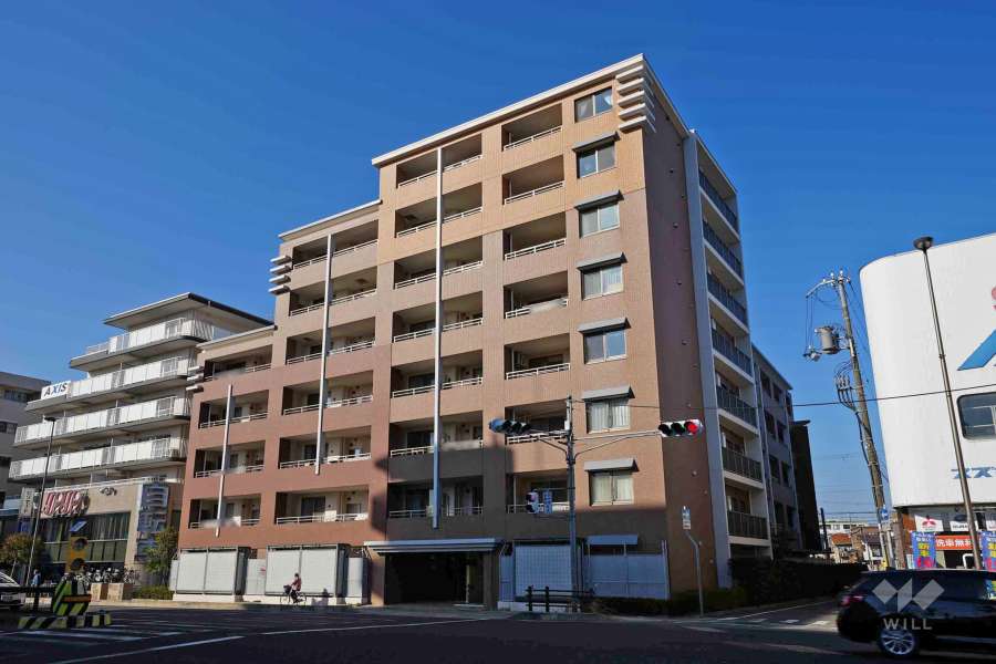セフレック甲子園口の外観（南側から）