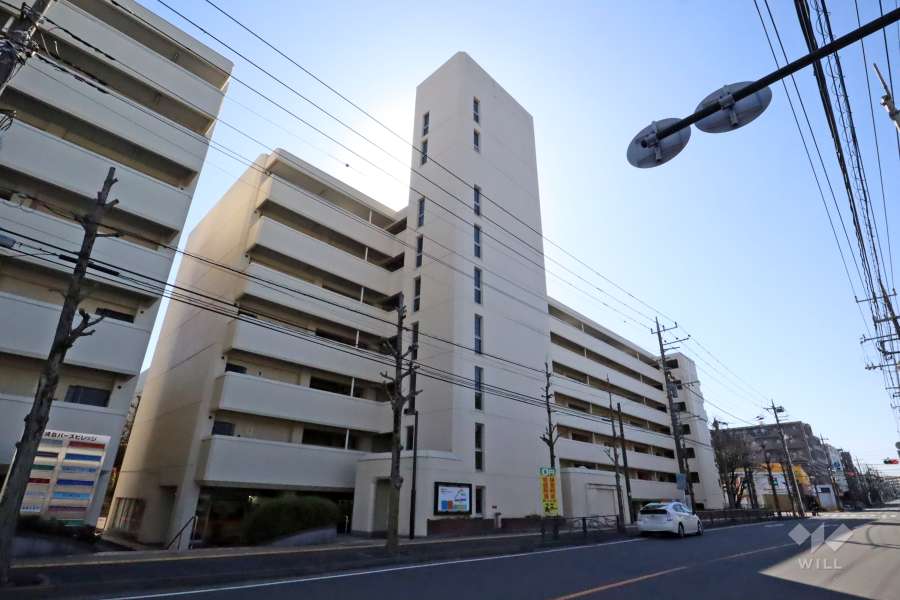東急ドエル宮崎台バーズビレジＡ棟の外観(北東側から)