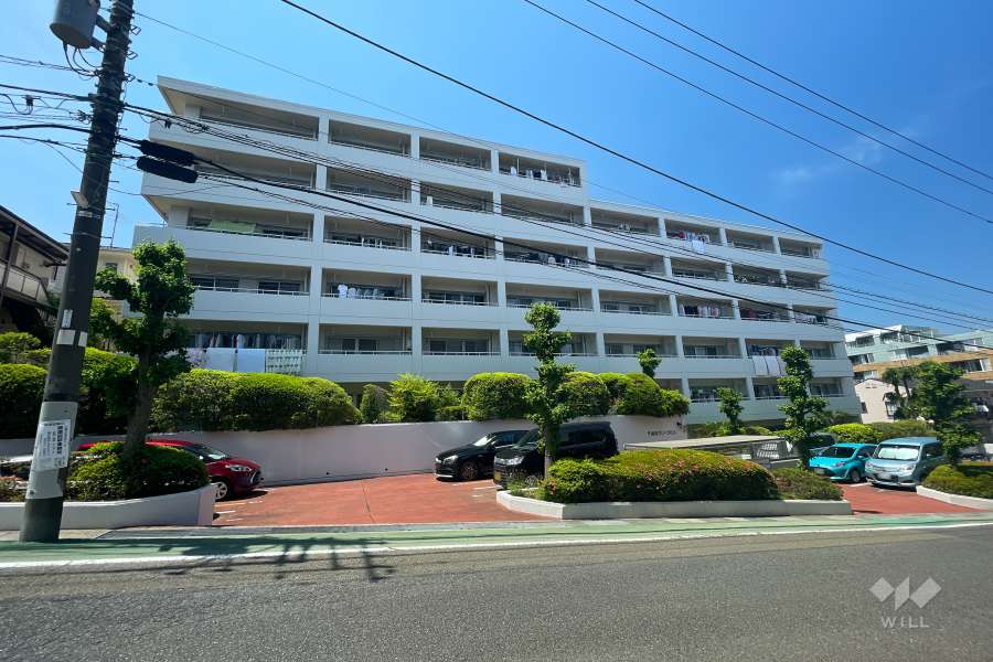 第1鷺沼グリーンヒルの外観（南東側から）