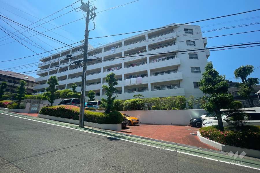 第1鷺沼グリーンヒルの外観（北東側から）