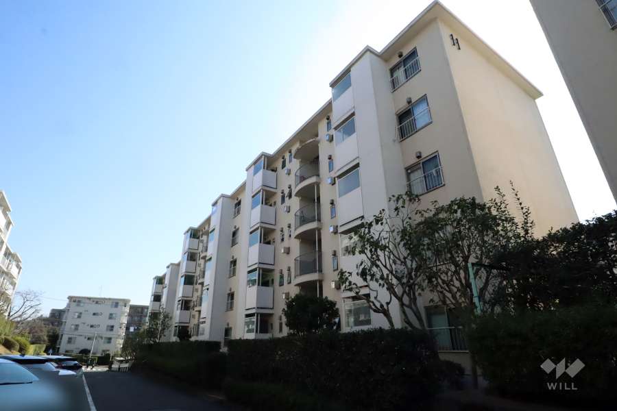 向ヶ丘遊園センチュリータウン11号棟の外観(北西側から)