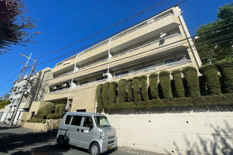 宮崎台南スカイマンションの外観（南東側から）