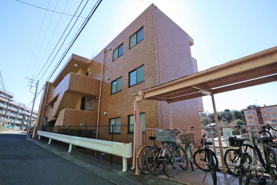 ライオンズマンション梶ヶ谷第５の外観(北西側から)