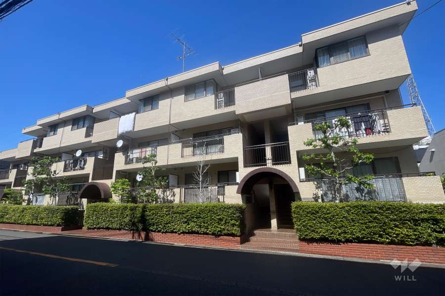 ソルクレスト宮崎台の外観（南側から）