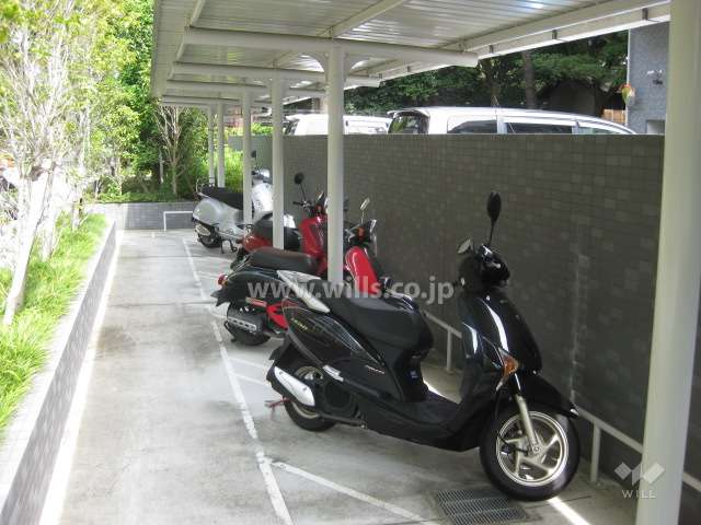 バイク置きバイク置き場