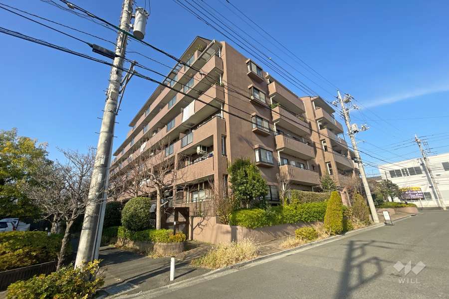 藤和ライブタウン鷺沼東ステージ１の外観（南西側から）