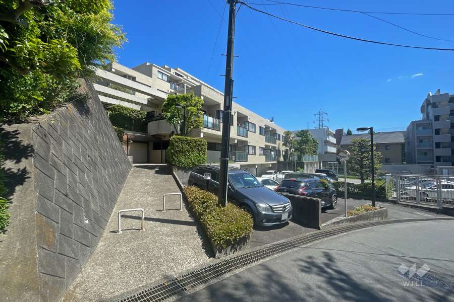 藤和シティコープ宮崎台の外観（北西側から）