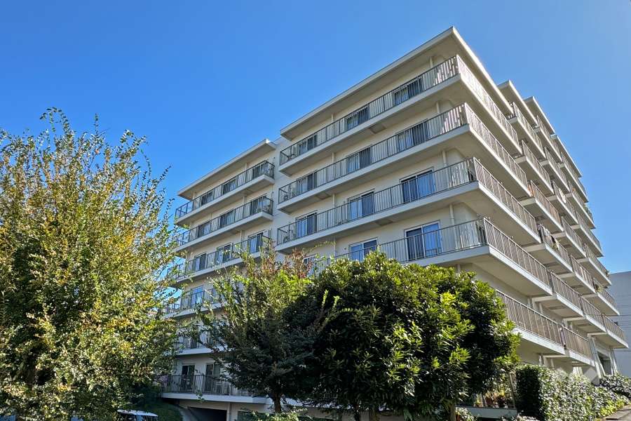 鷺沼南ハイデンスの外観（北西側から）