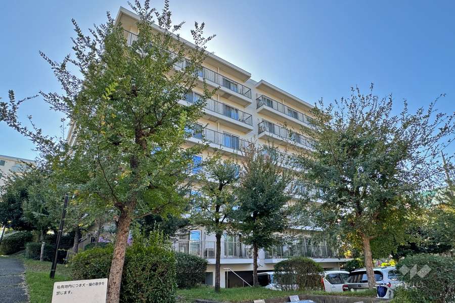 鷺沼南ハイデンスの外観（北東側から）