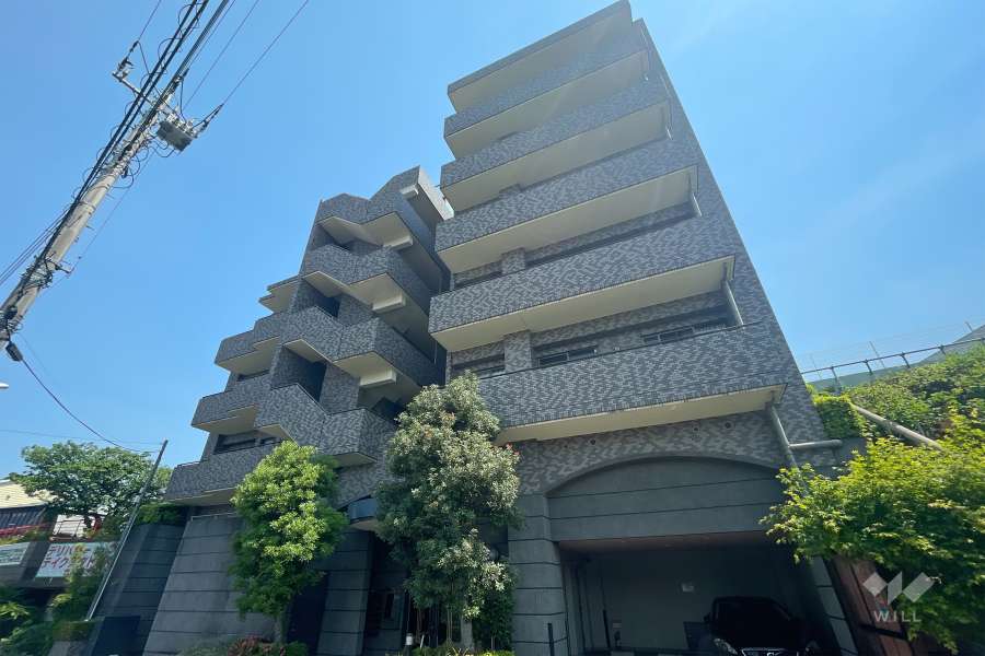 パークハイム鷺沼の外観（北西側から） 