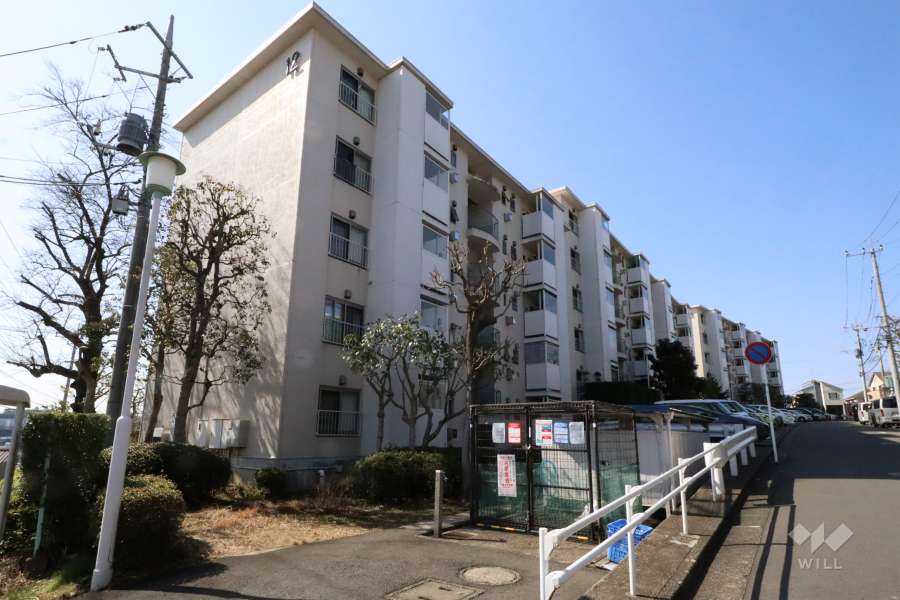 向ヶ丘遊園センチュリータウン12号棟の外観(北東側から)