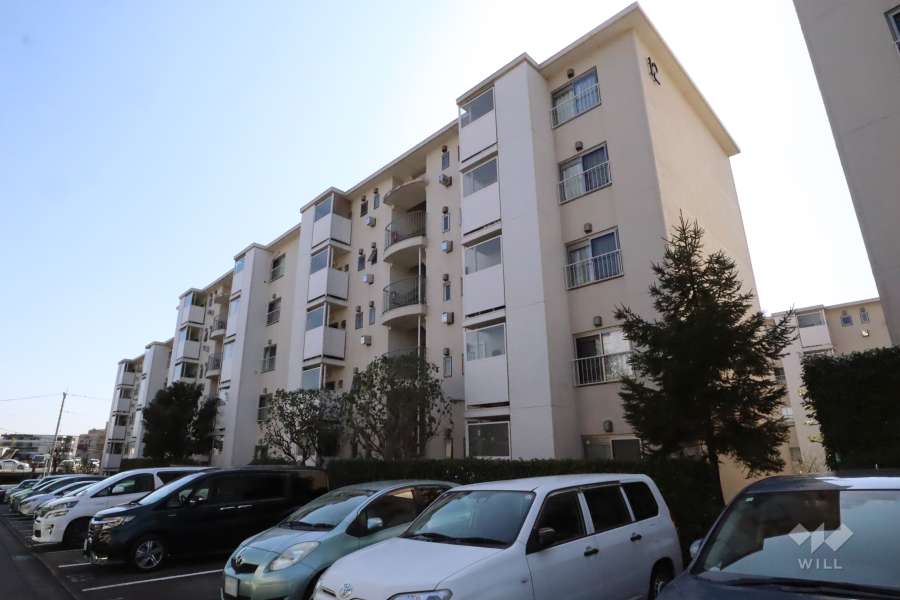 向ヶ丘遊園センチュリータウン12号棟の外観(北西側から)