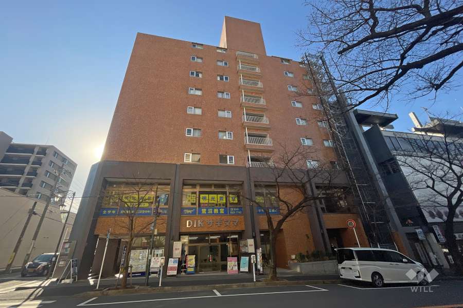 ＤＩＫマンション鷺沼の外観（北東側から）