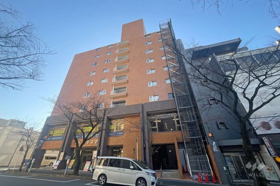 ＤＩＫマンション鷺沼の外観（北西側から）