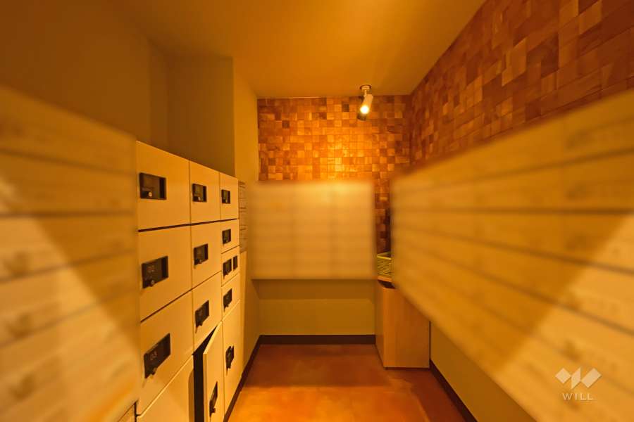 共用ポストと宅配ボックス