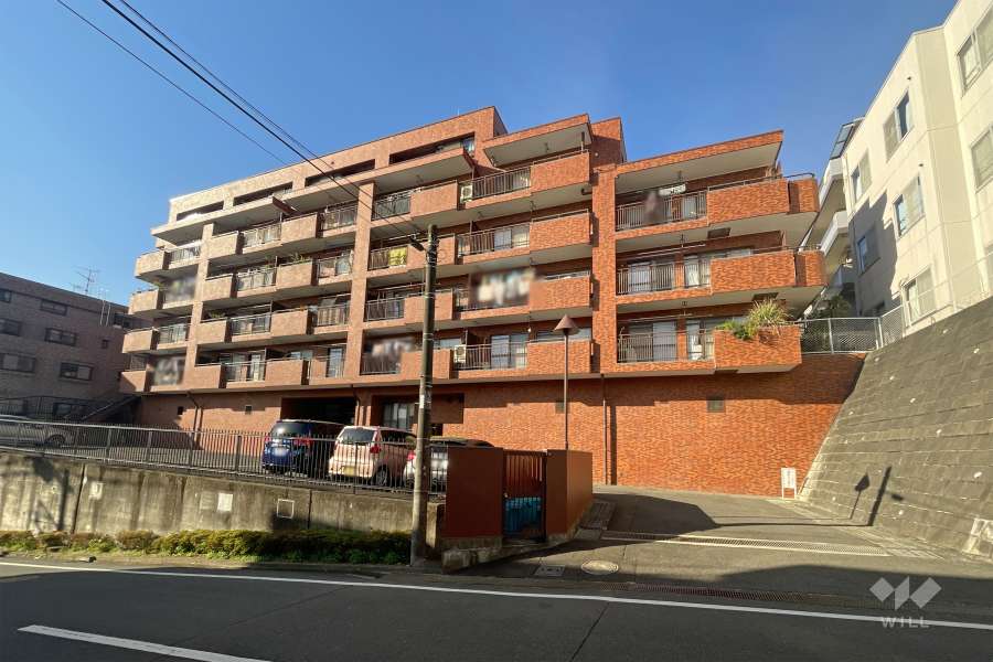 鷺沼ハイデンスの外観（北東側から）