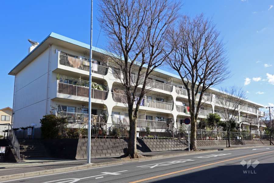 宮崎台スカイハイツの外観（北西側から）