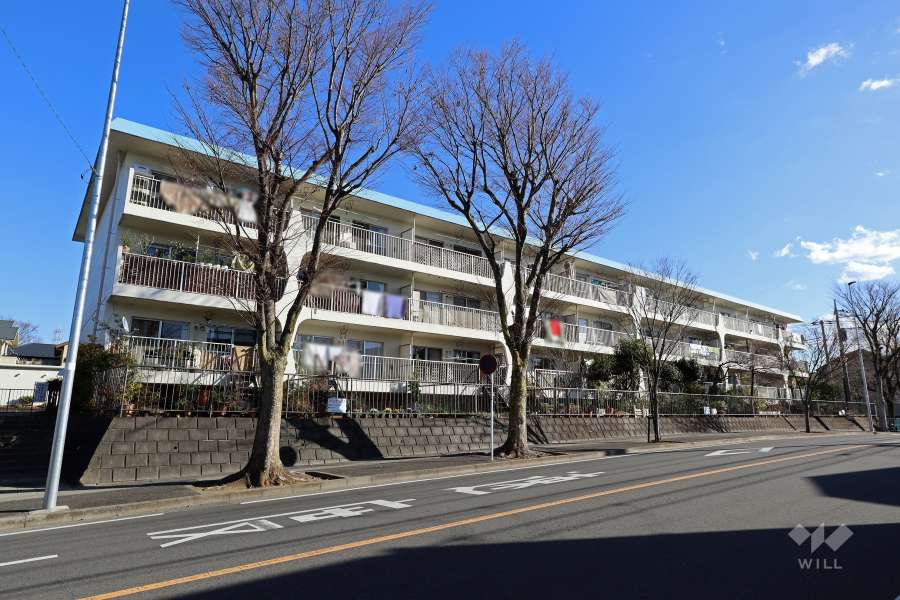 宮崎台スカイハイツの外観（北西側から）