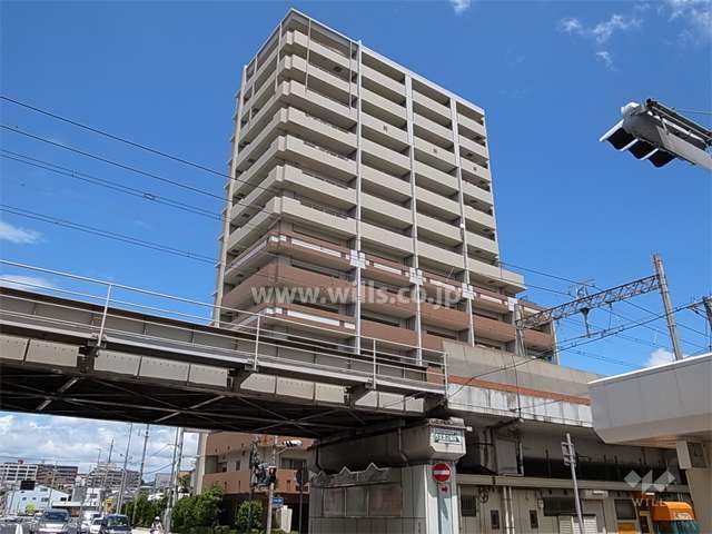 ヴィアージュ夙川の外観（南西側から）