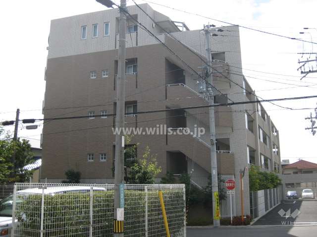 パークハウス芦屋打出小槌町の外観（北東側から）