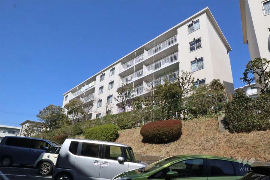 向ヶ丘遊園センチュリータウン９号棟の外観（南東側から）