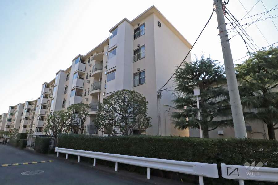 向ヶ丘遊園センチュリータウン９号棟の外観（北西側から）