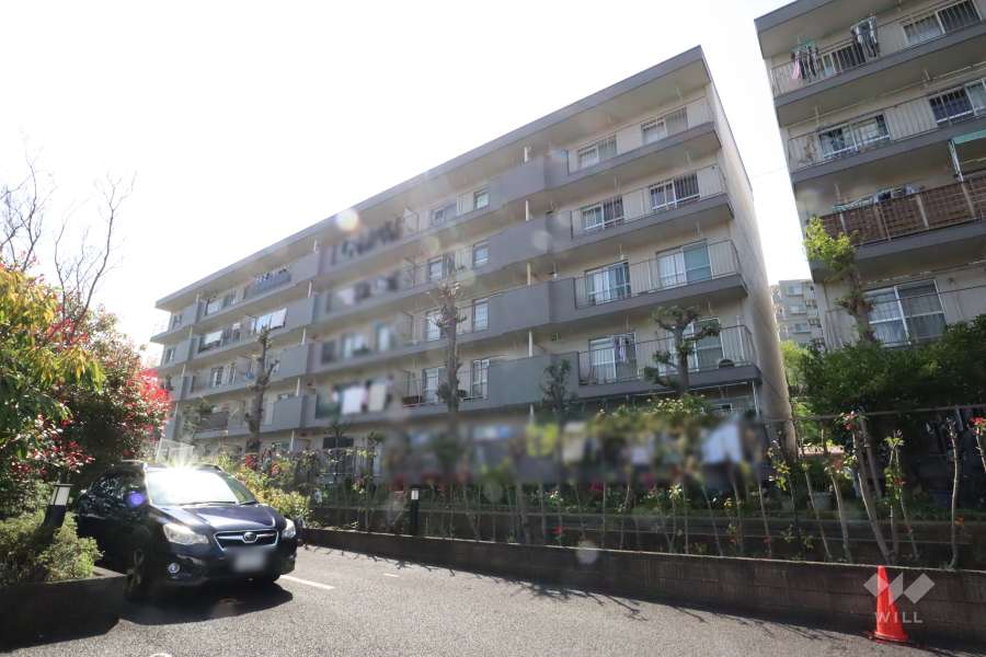 平住宅2号棟の外観（東側から）