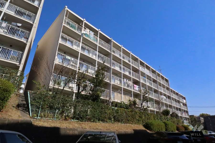 向ヶ丘遊園センチュリータウン７号棟の外観(南西側から)