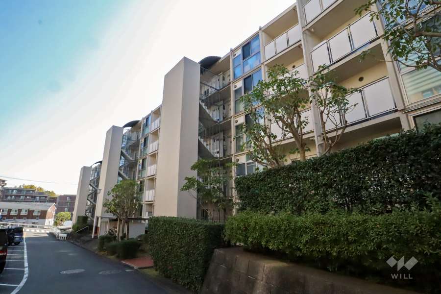 向ヶ丘遊園センチュリータウン７号棟の外観(北西側から)