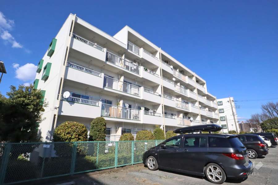 野川住宅の外観（南西側から）