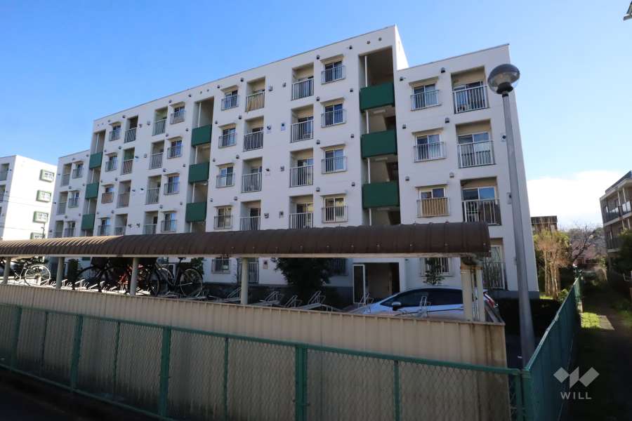 野川住宅の外観（北西側から）