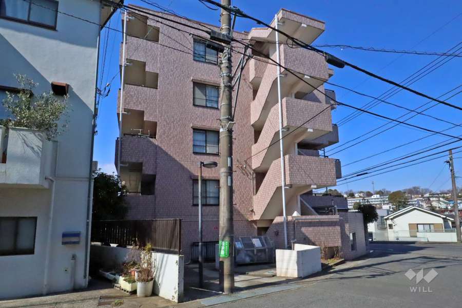 ワコーレ溝の口２の外観(南東側から)