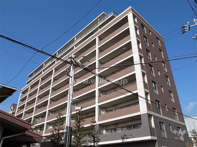 ディアエスタ ミオ 夙川レジデンスの外観（南東側から）