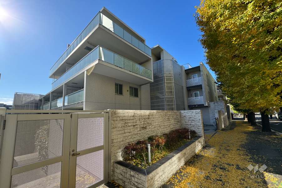 プレシス宮崎台の外観(北東側から）