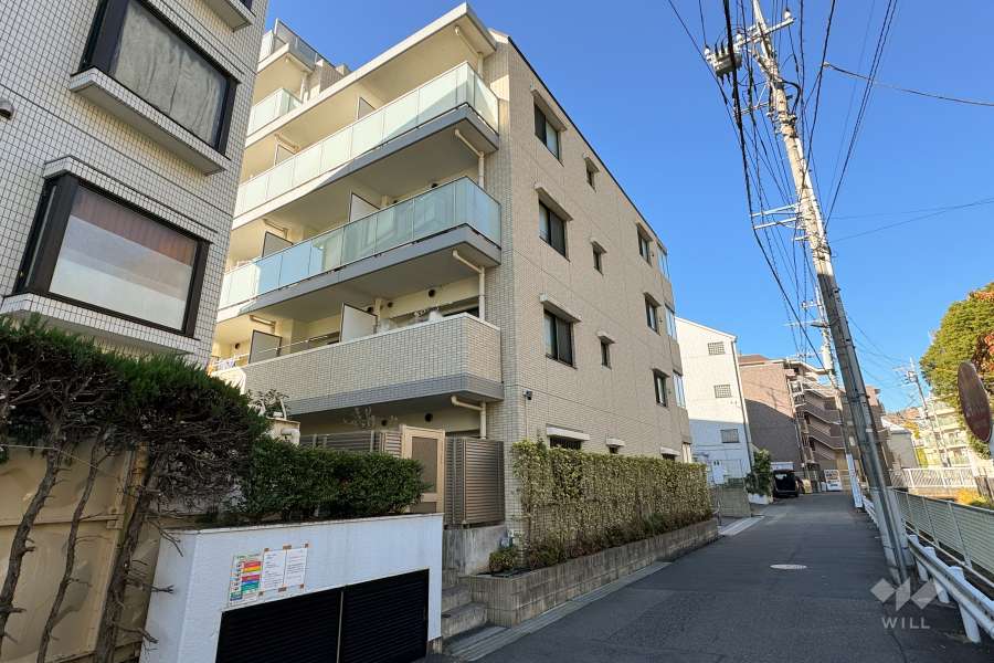 サンクレイドル宮前平の外観（北東側から）