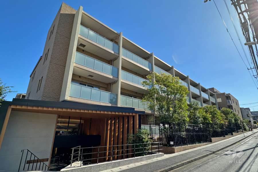 ザ・パークハウス宮前平の外観（北西側から）