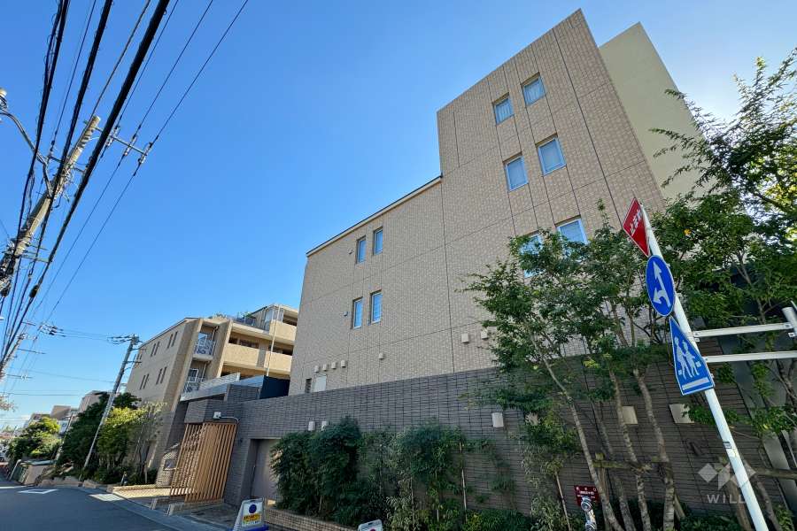 ザ・パークハウス宮前平の外観（北側から）