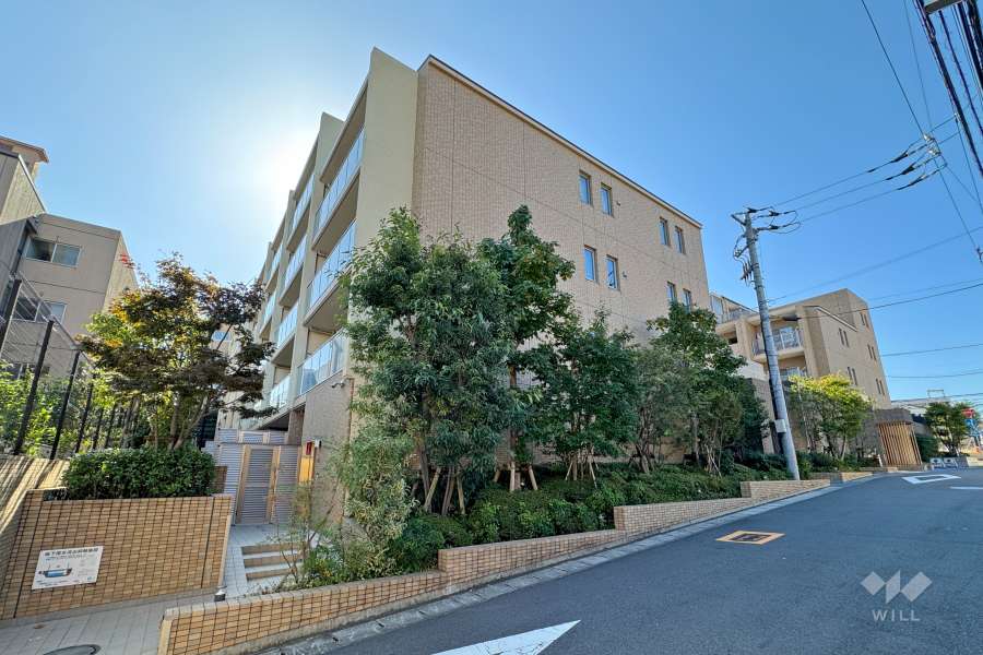 ザ・パークハウス宮前平の外観（北東側から）