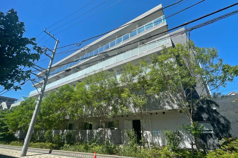 ラフィスタ宮崎台の外観（北東側から）