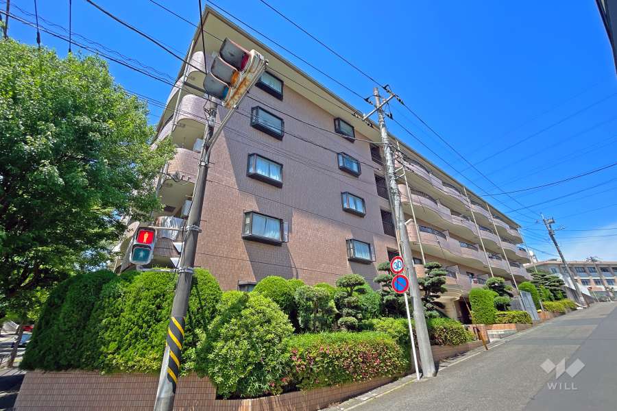 リリファ鷺沼の外観（南東側から）