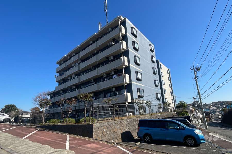 タワービレッジ鷺沼の外観（南西側から）