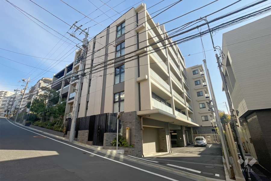 ドレッセ鷺沼サウスプレイスの外観（南西側から）